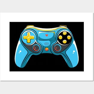 playstation controller Posters and Art